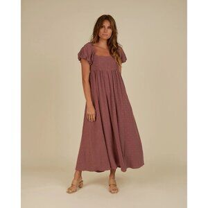 Rylee + Cru Mauve Maxi Dress